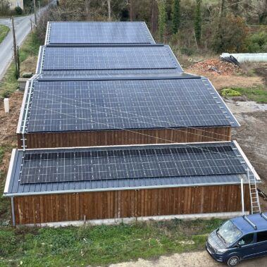 Bâtiments agricoles centrale solaire